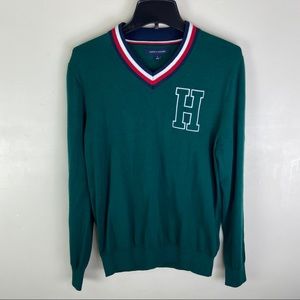 🆕 Tommy Hilfiger Men’s V Neck Sweatshirt
